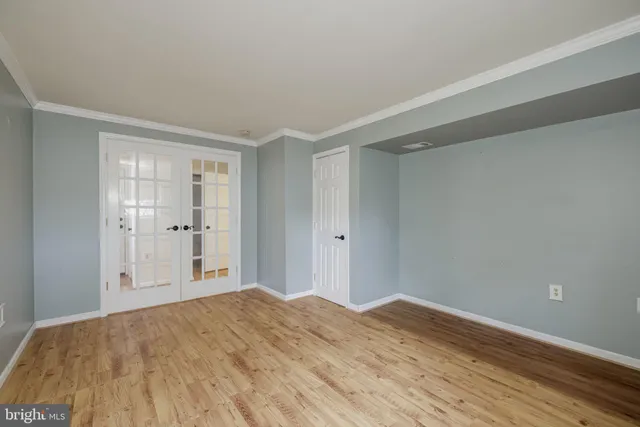 a view of empty room