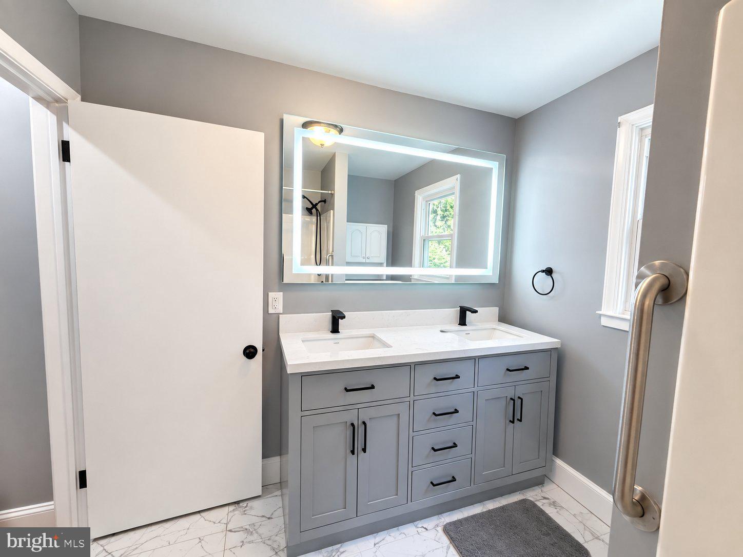 1223 Hall Road West Chester, PA 19380 - Photo 23 of 29 Hall way bathroom on 2 FL (Virtual Enhanced Image)