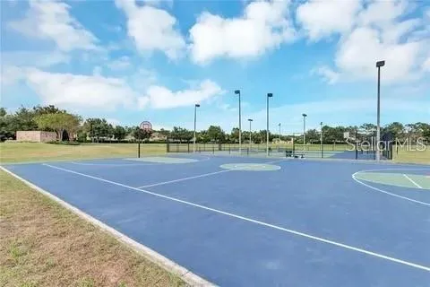 a view of a tennis court