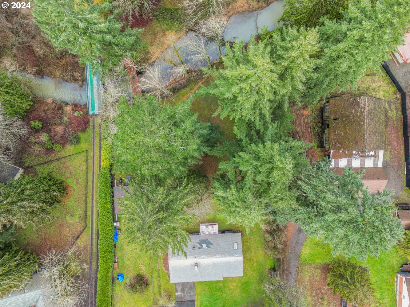 29015 Southeast Church Road Boring, OR 97009 - Photo 2 of 41 an aerial view of a house with a yard