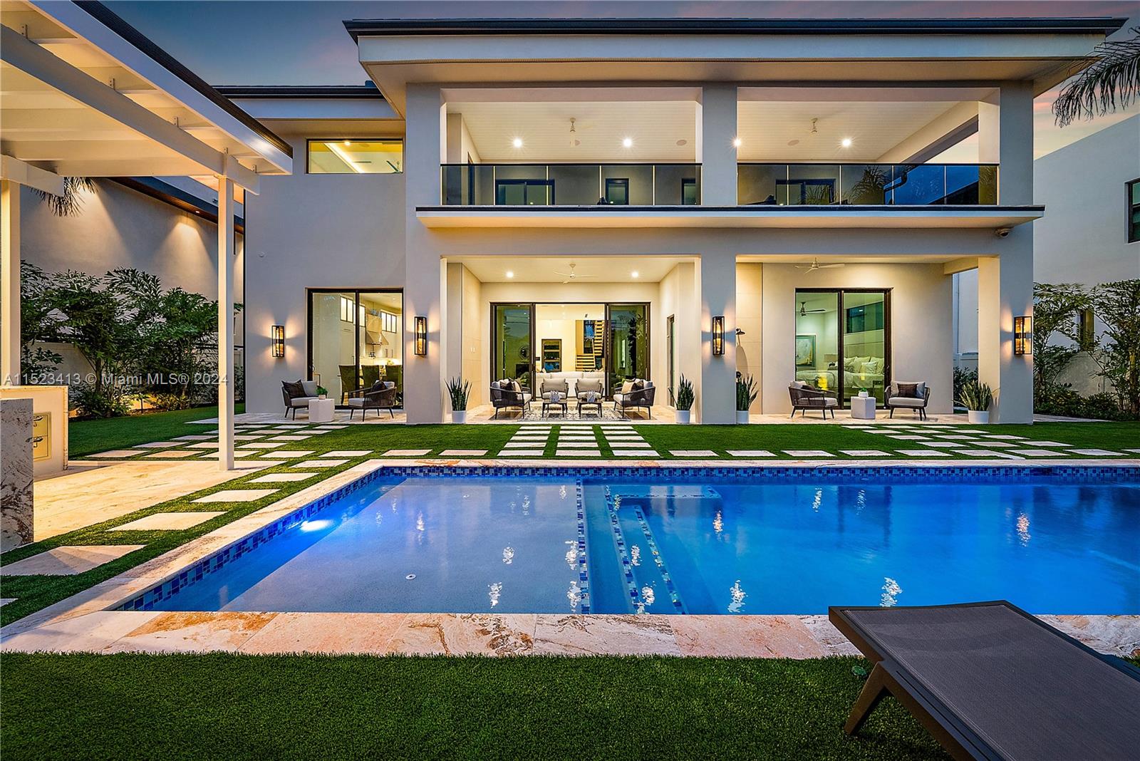 364 Northeast 6th Street Boca Raton, FL 33432 - Photo 60 of 80 a view of swimming pool with outdoor seating