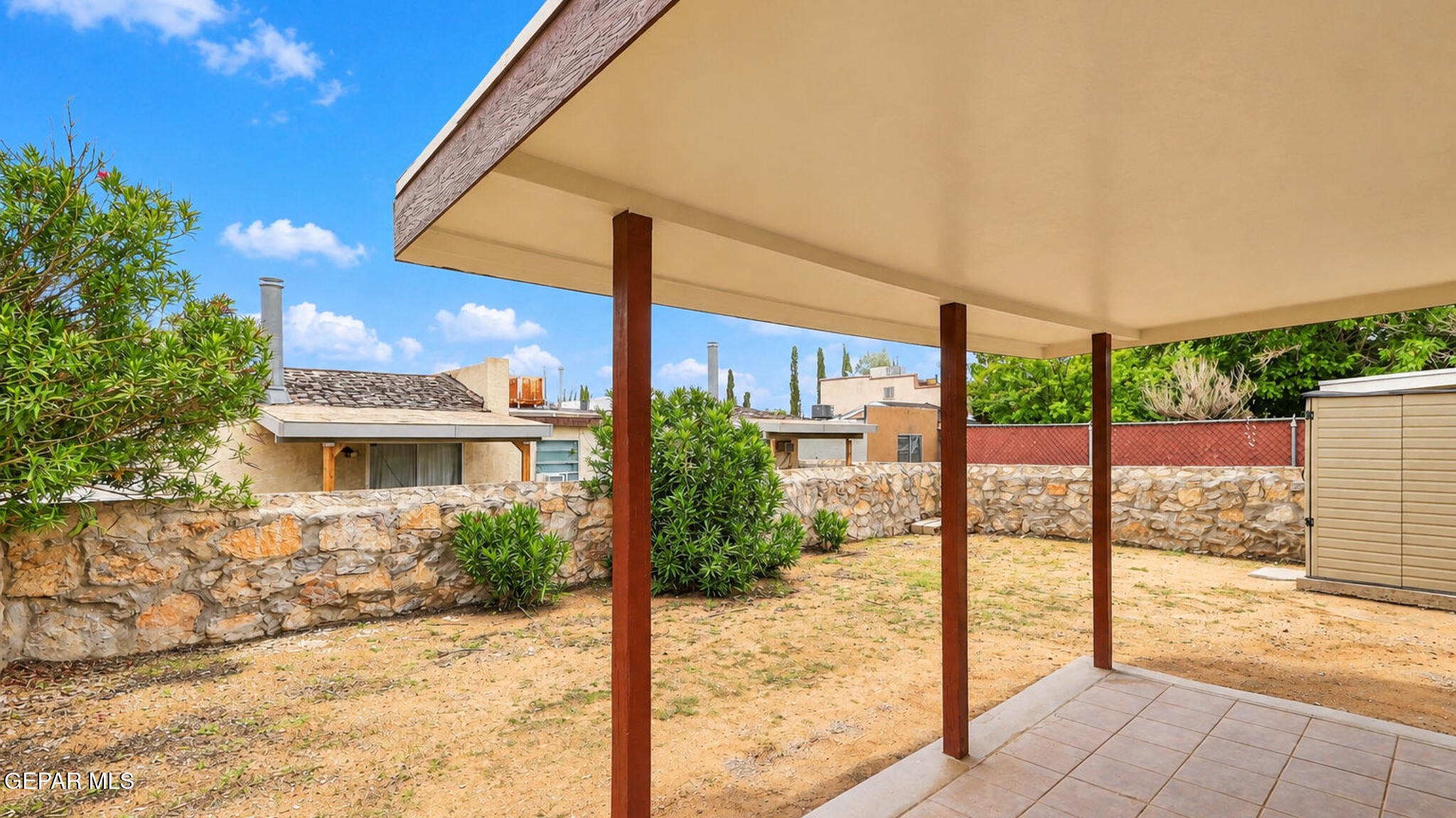 10929 Pelhem Road El Paso, TX 79936 - Photo 19 of 20 19. Backyard