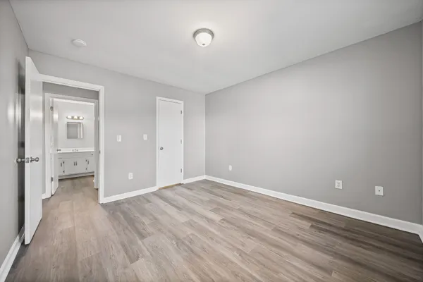 wooden floor in an empty room