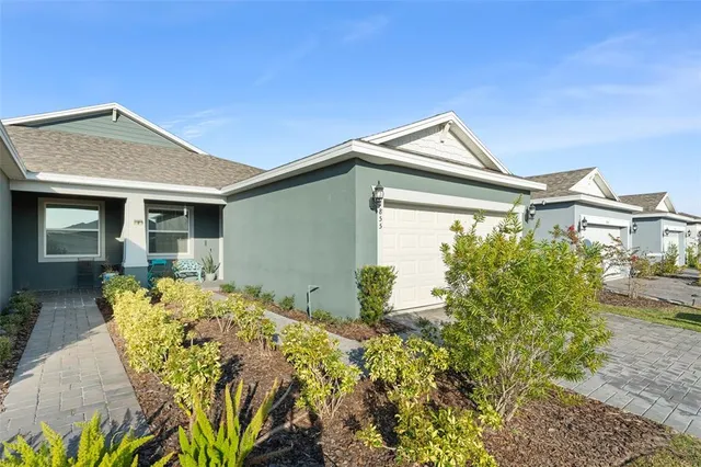 front view of house with a yard