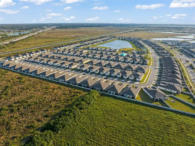 a view of an ocean and beach