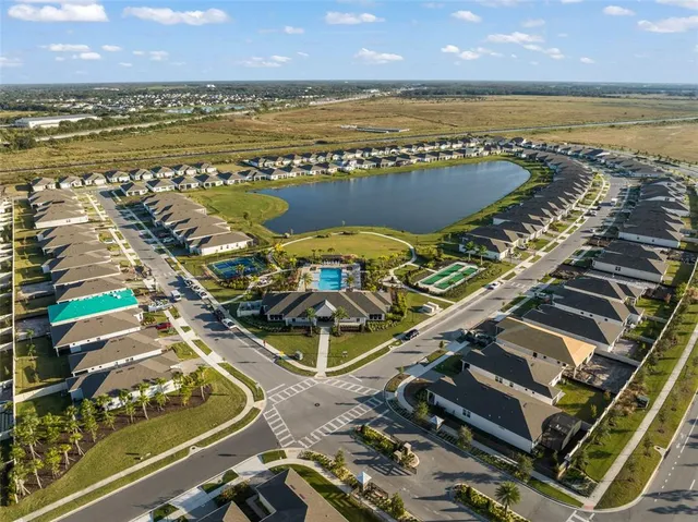a view of outdoor space with seating area