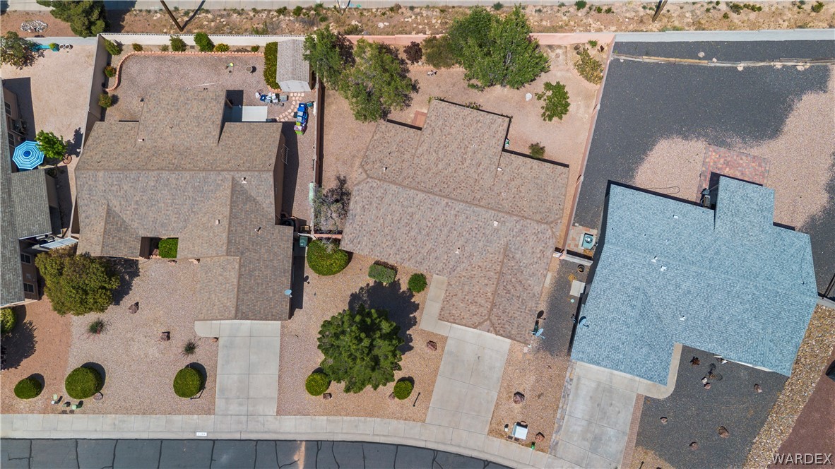 2158 Ranch Road Kingman, AZ 86401 - Photo 43 of 48 an aerial view of residential houses with outdoor space