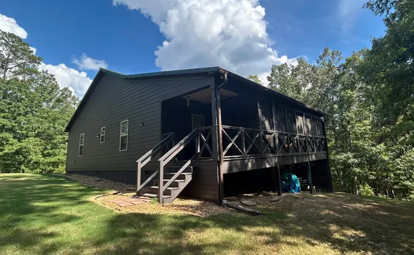 a house view with a sitting space