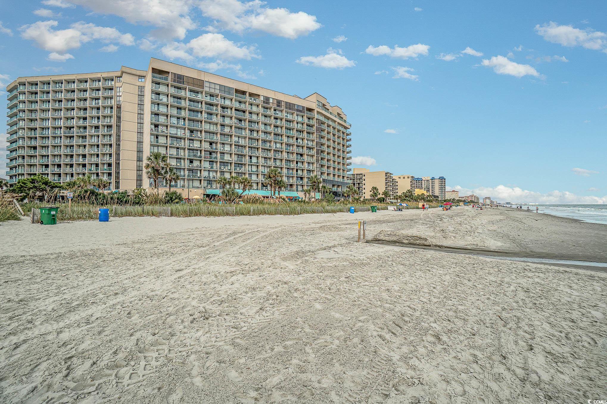 205 74th Avenue North, Unit 1810 Myrtle Beach, SC 29572 - Photo 13 of 37 View of apartment building / complex with view of water and beach