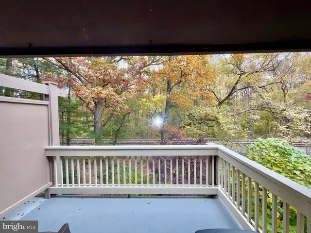 a view of a porch with a yard