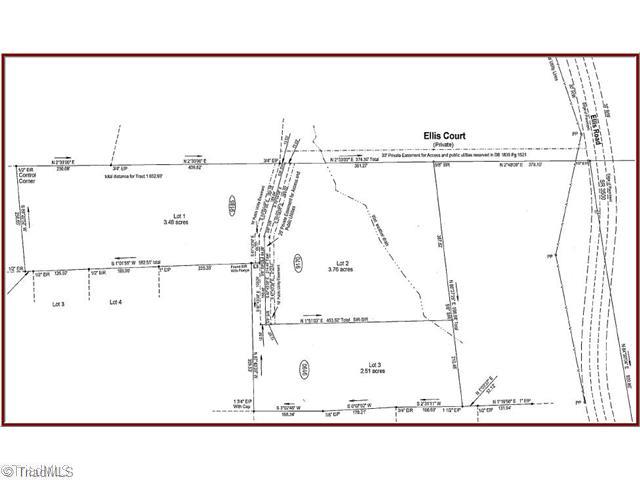 9185 Ellis Road Clemmons, NC 27012 - Photo 2 of 6 Plat Map.
