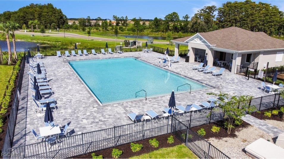 19778 Garden Ridge Lehigh Acres, FL 33936 - Photo 31 of 31 a view of a house with a ocean view