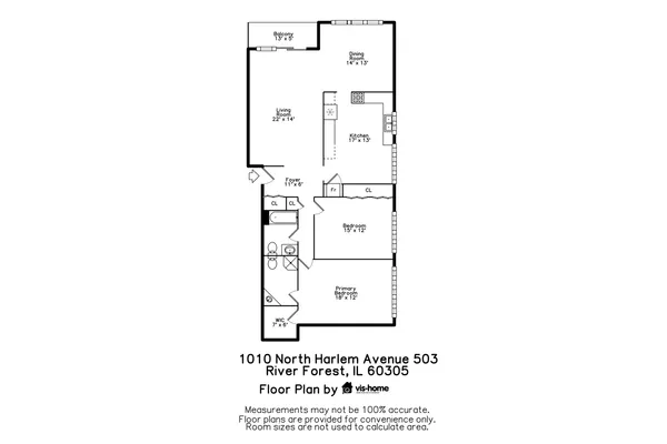 $315,000 | 1010 North Harlem Avenue, Unit 503, River Forest, IL 60305