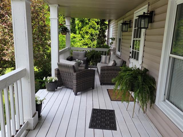 225 Hemlock Avenue Romeoville, IL 60446 - Photo 5 of 32 a view of balcony with furniture