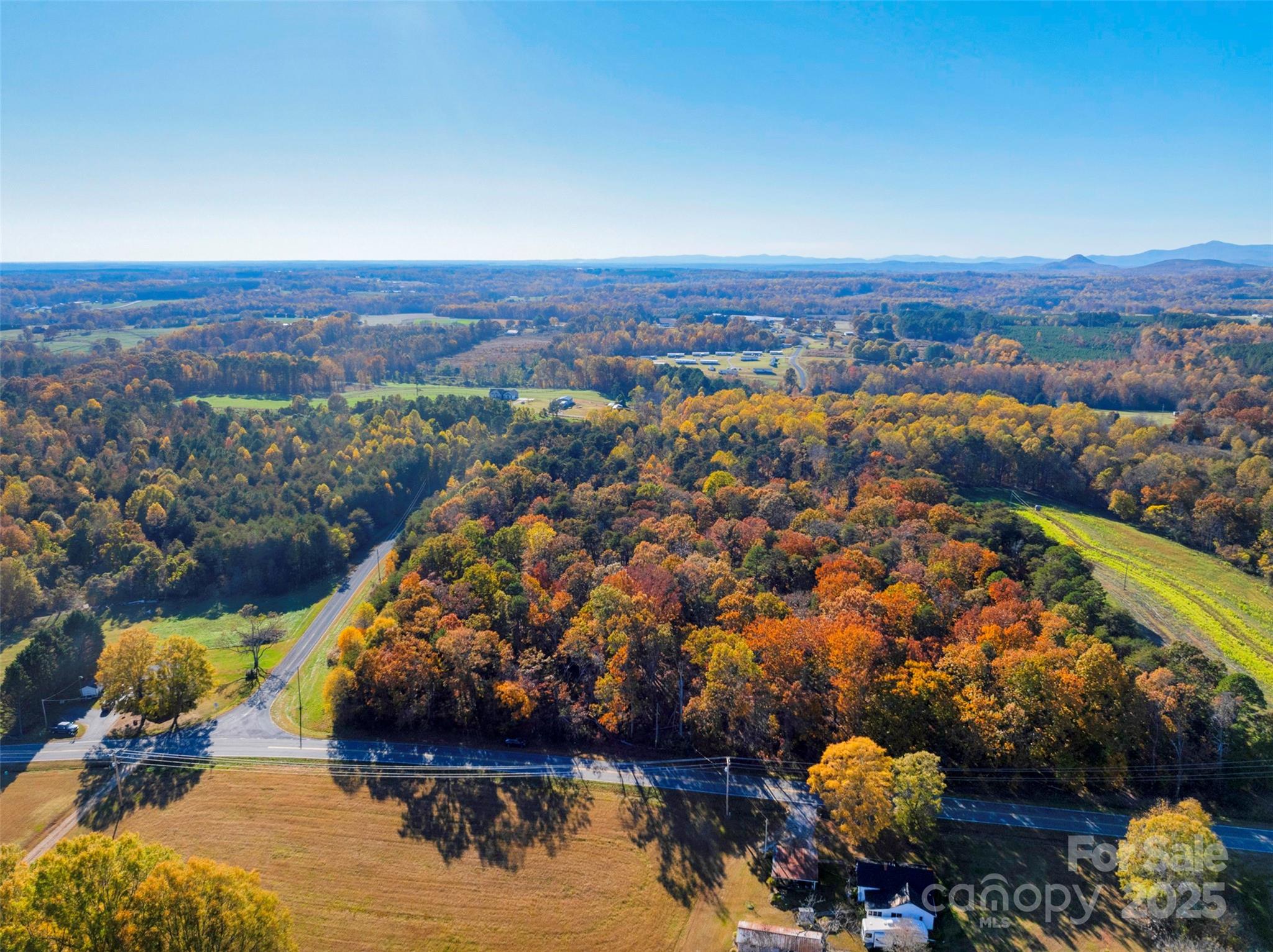 0 Bud Davis Road, Unit 4 Vale, NC 28168 - Photo 5 of 22 an aerial view of a house with a yard