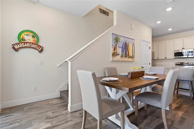 a close view of sink with kitchen island