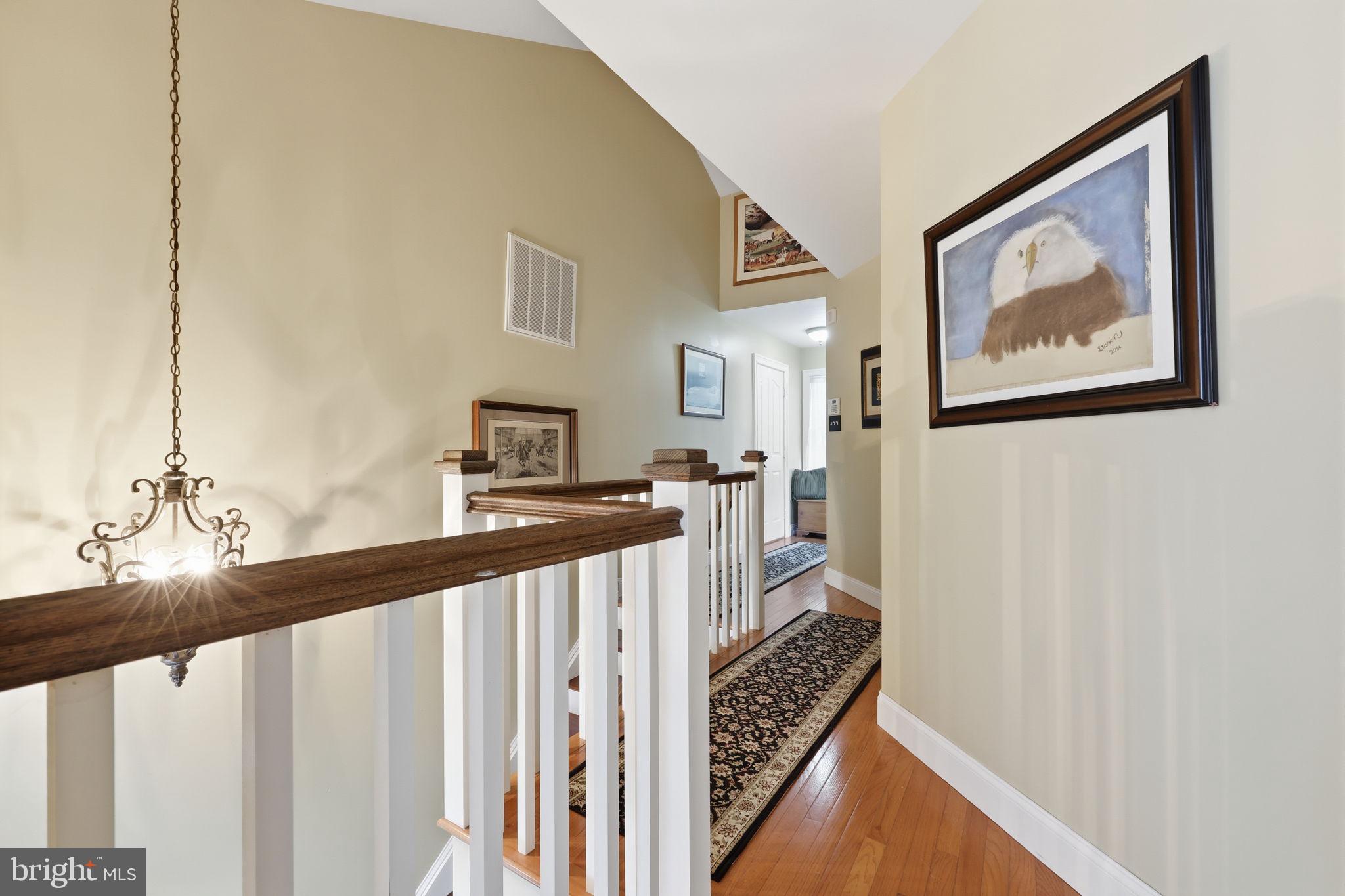43 Twining Ford Road Richboro, PA 18954 - Photo 38 of 57 a view of a hallway with a large mirror on a wall