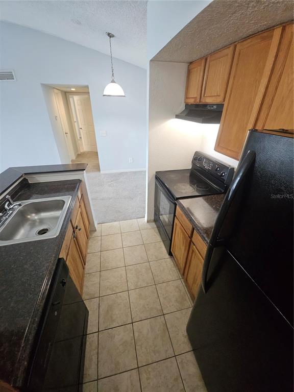 5160 Conroy Road, Unit 1437 Orlando, FL 32811 - Photo 15 of 36 a kitchen with a sink a counter space and cabinets