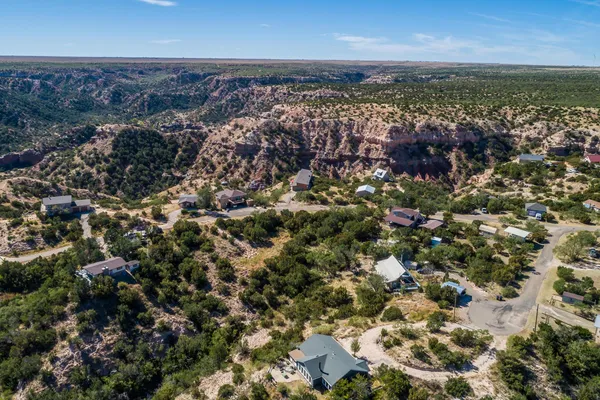 a view of a yard covered with snow in outdoor space