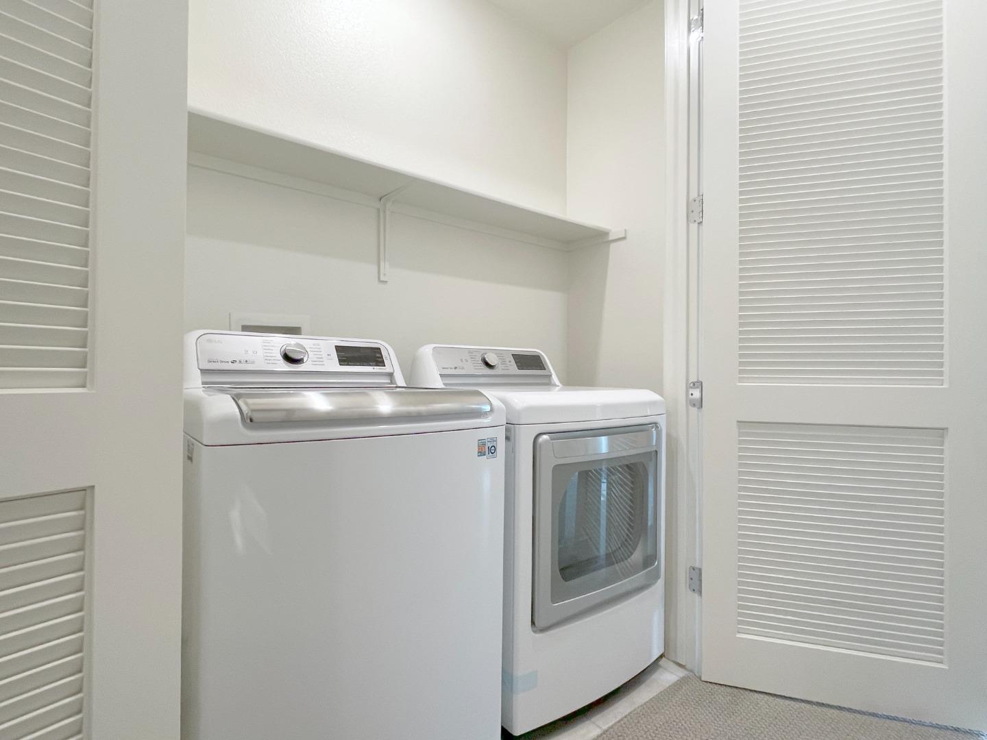 716 Amalfi Loop Milpitas, CA 95035 - Photo 21 of 28 a utility room with dryer and washer