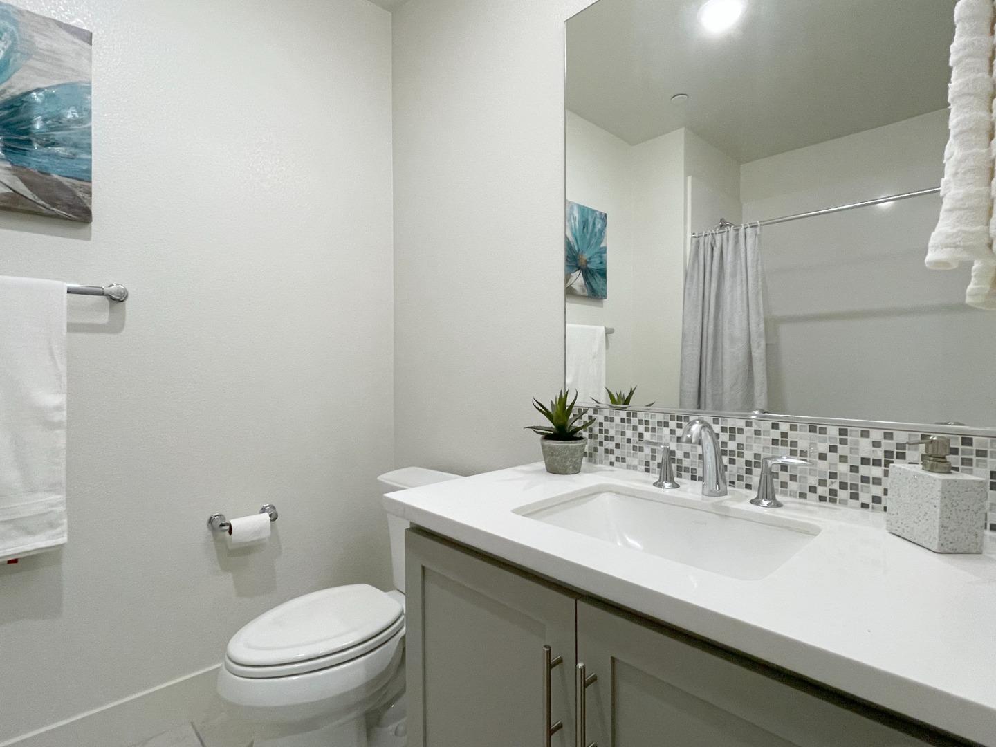 716 Amalfi Loop Milpitas, CA 95035 - Photo 22 of 28 a bathroom with a sink and a toilet