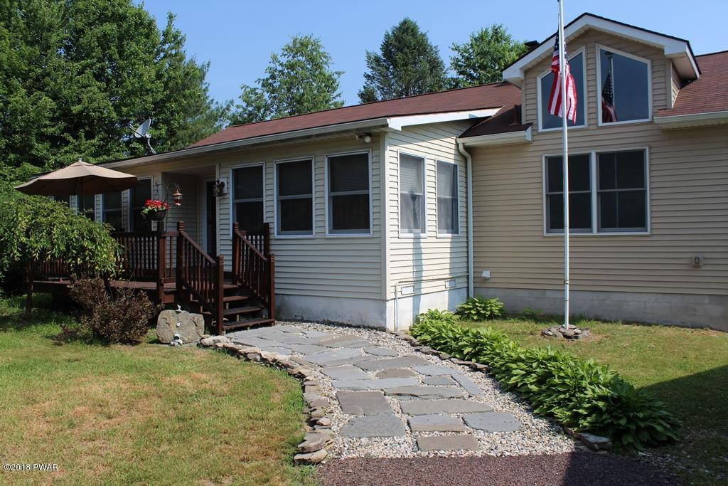 175 Eisenhauer Road Lake Ariel, PA 18436 - Photo 2 of 32 Front Deck and Covered Entry