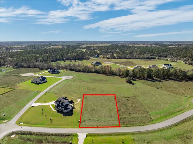 a view of a lake with a house