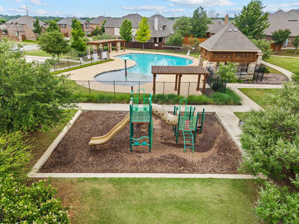 5209 Edgebrook Way Fort Worth, TX 76244 - Photo 33 of 33 an aerial view of a house