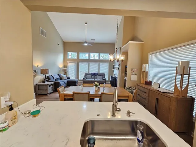 a room with lots of furniture and equipment