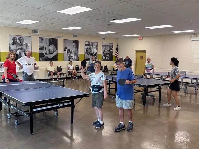 a view of a tennis court