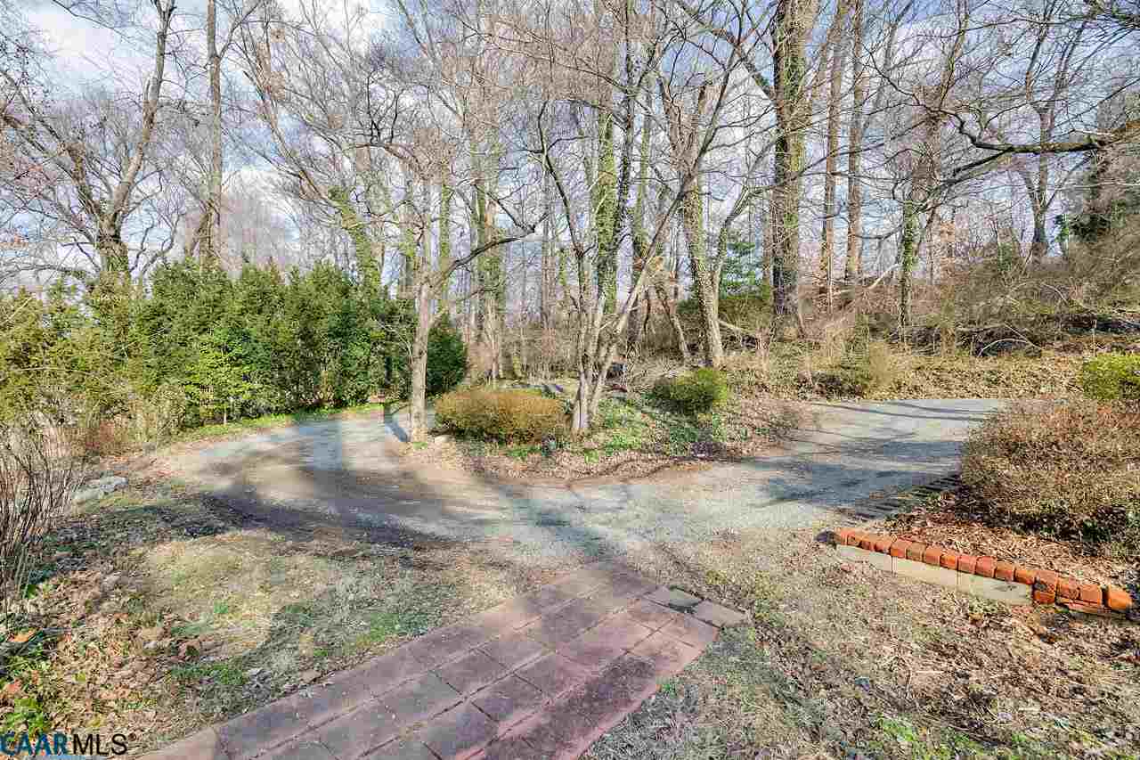 706 McIntire Road Charlottesville, VA 22902 - Photo 22 of 25 Semi-circular drive in the rear allows for plenty of off-street parking for owners and guests.