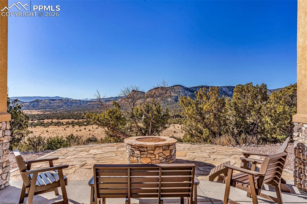 228 Freek Ranch Road Canon City, CO 81212 - Photo 43 of 50 a view of a balcony with furniture