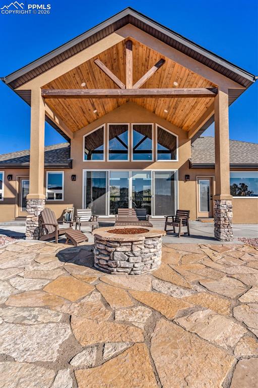 228 Freek Ranch Road Canon City, CO 81212 - Photo 44 of 50 a view of a house with snow on the ground