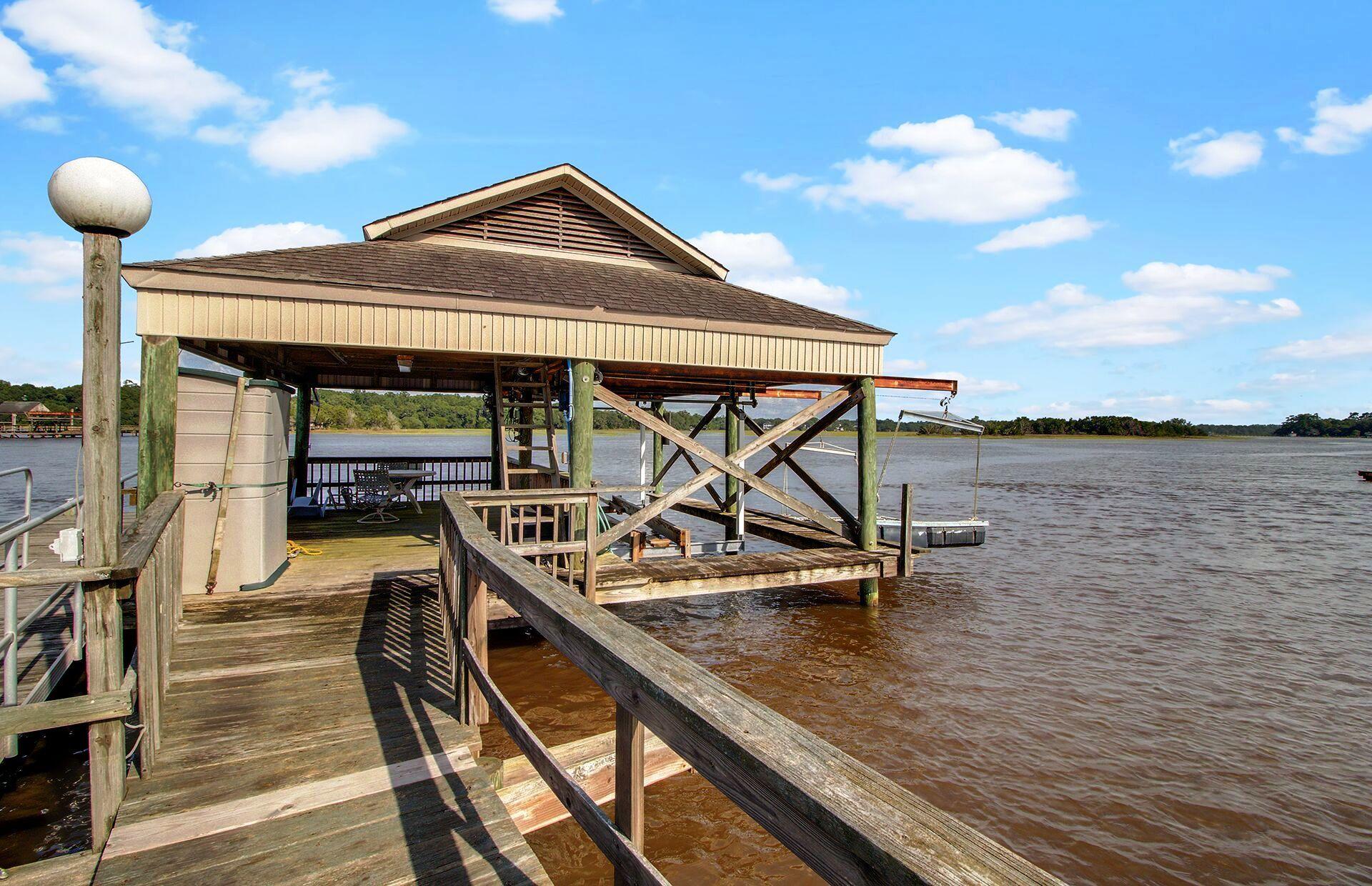 5644 Barbary Coast Road Hollywood, SC 29449 - Photo 3 of 76 BOAT LIFT, FLOATING DOCK, POWER & WATER