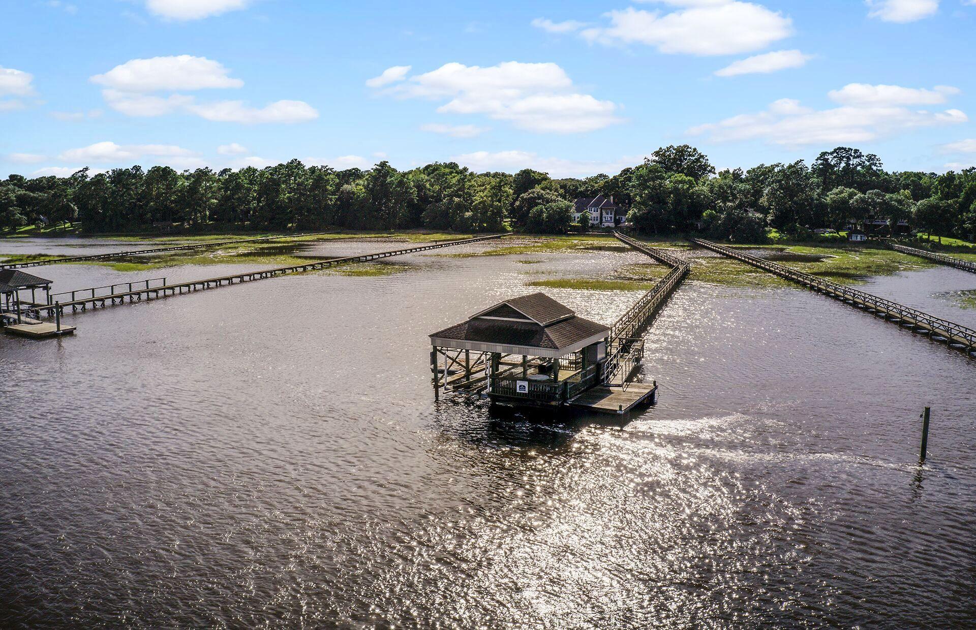 5644 Barbary Coast Road Hollywood, SC 29449 - Photo 74 of 76 25 FT BOAT LIFT, FLOAT DOCK, POWER WATER