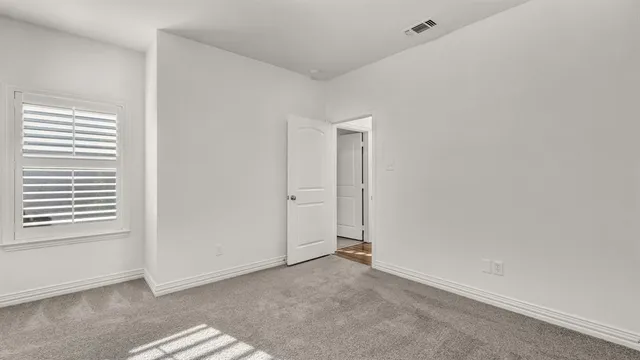 a view of room with window