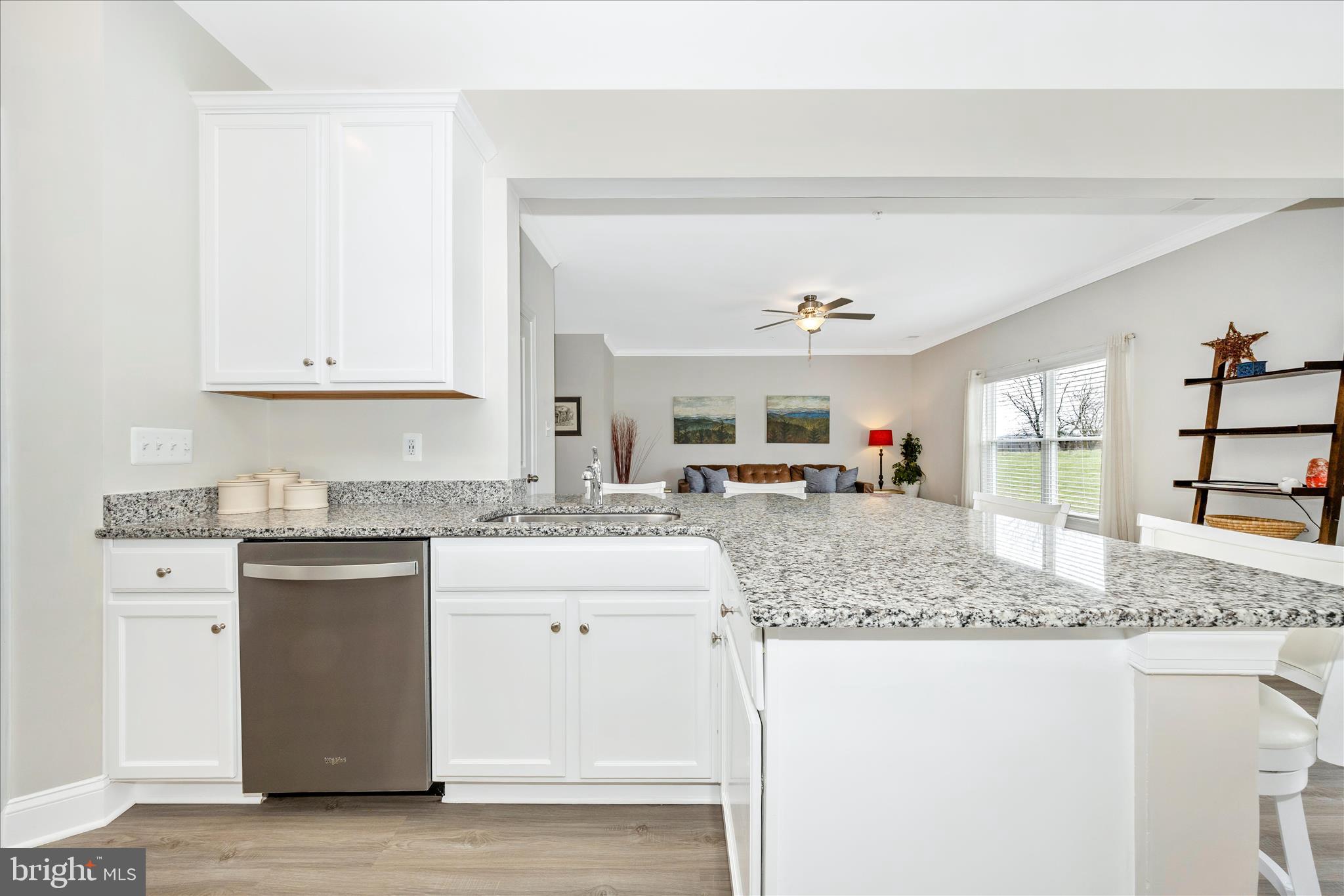 10026 Roulette Drive Hagerstown, MD 21740 - Photo 20 of 73 a kitchen with stainless steel appliances granite countertop a sink and cabinets