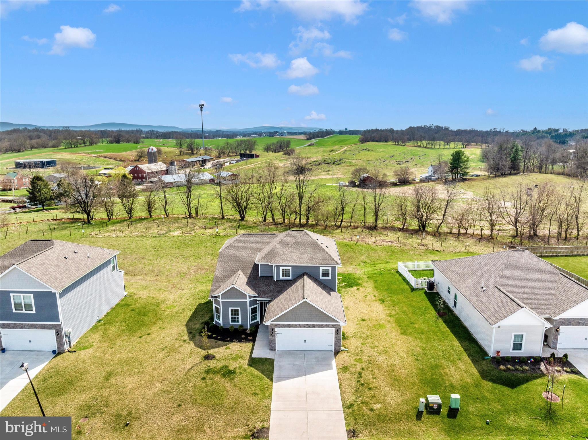 10026 Roulette Drive Hagerstown, MD 21740 - Photo 49 of 73 an aerial view of residential houses with outdoor space and ocean view