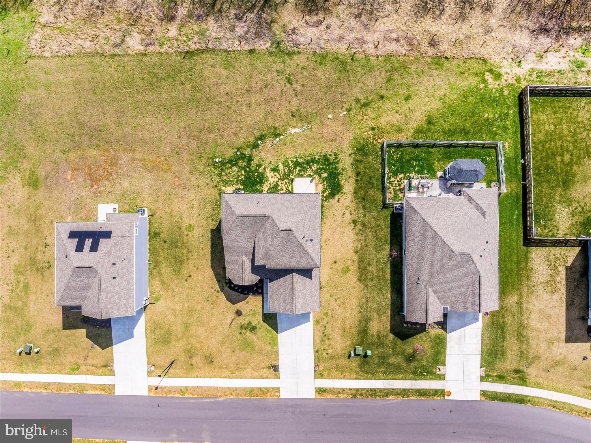 10026 Roulette Drive Hagerstown, MD 21740 - Photo 53 of 73 an aerial view of residential houses with outdoor space and swimming pool