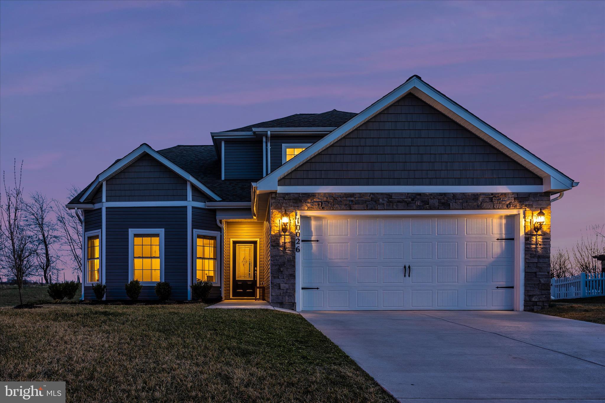 10026 Roulette Drive Hagerstown, MD 21740 - Photo 8 of 73 a front view of a house with a yard