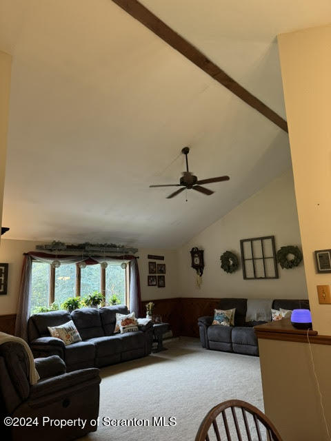 3365 Lake Of Meadows Road Little Meadows, PA 18830 - Photo 7 of 36 Upper level living room