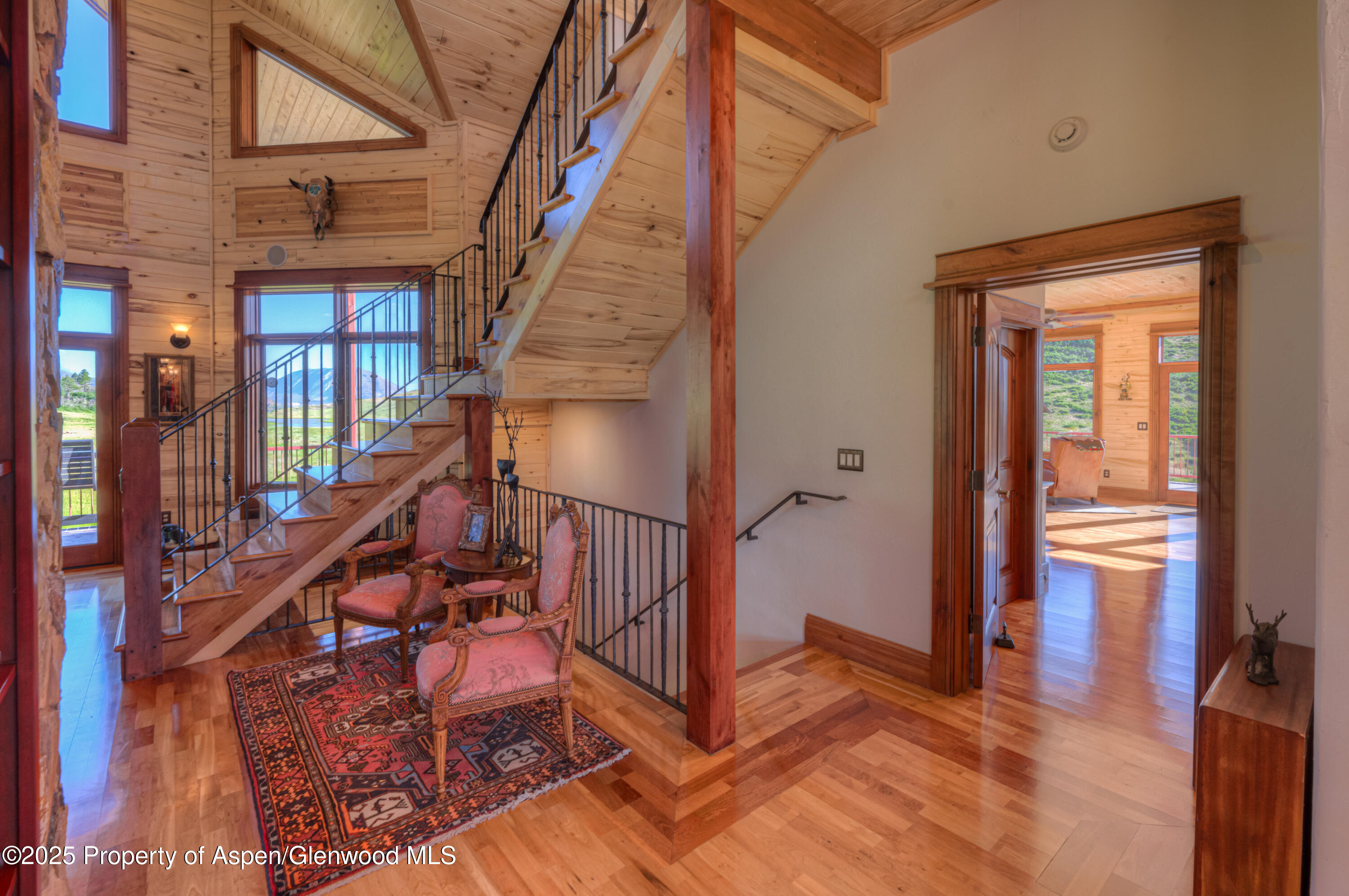 850 Rilling Canyon Road La Veta, CO 81055 - Photo 16 of 33 8dmain floor stairs colorado mountain la