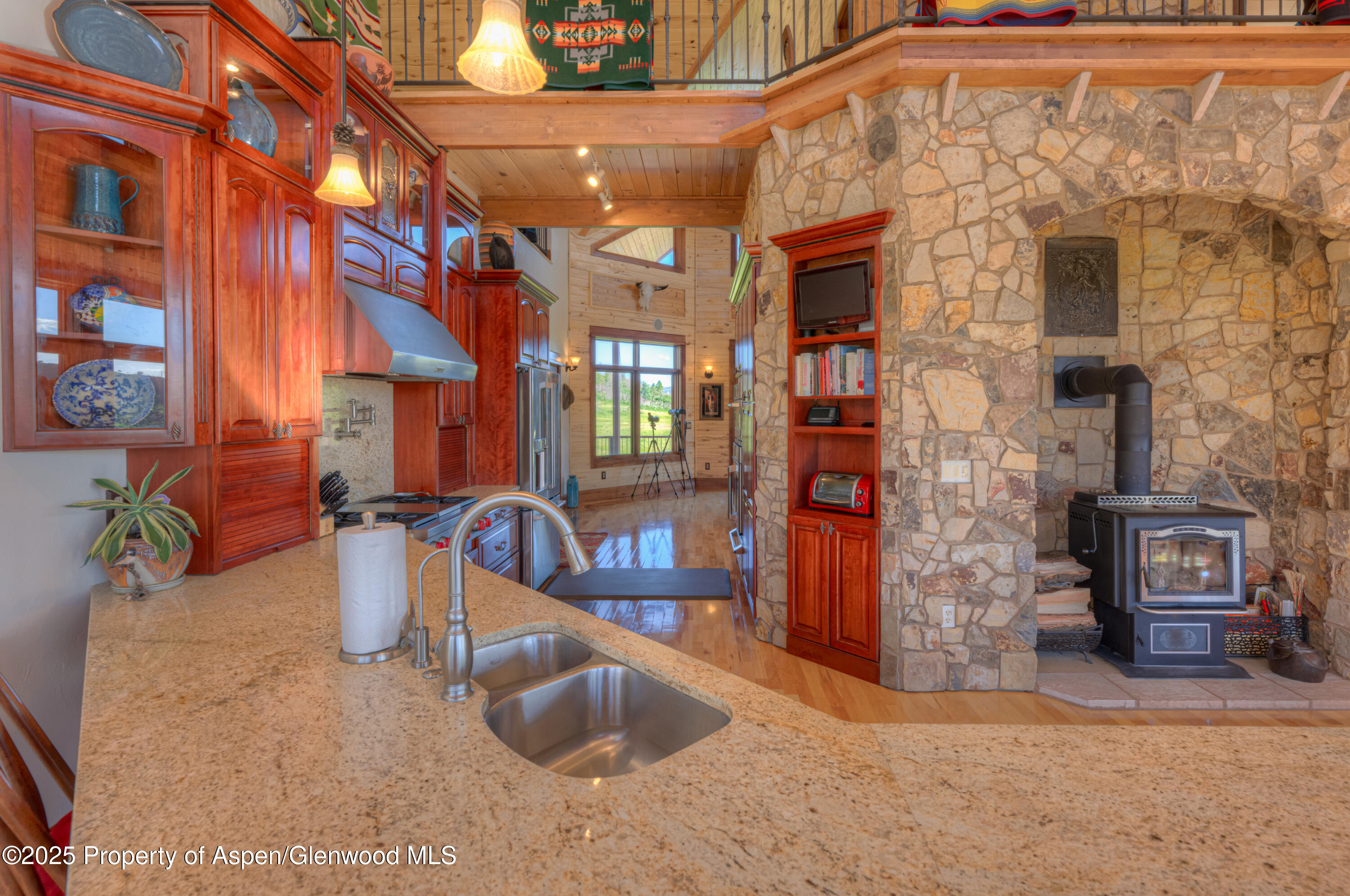 850 Rilling Canyon Road La Veta, CO 81055 - Photo 17 of 33 8ggourmet kitchen wood burning stove col