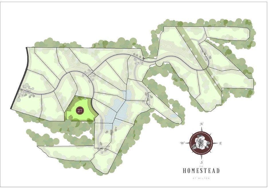 1053 Homestead Trail Milton, GA 30004 - Photo 5 of 13 a picture of a floor plan