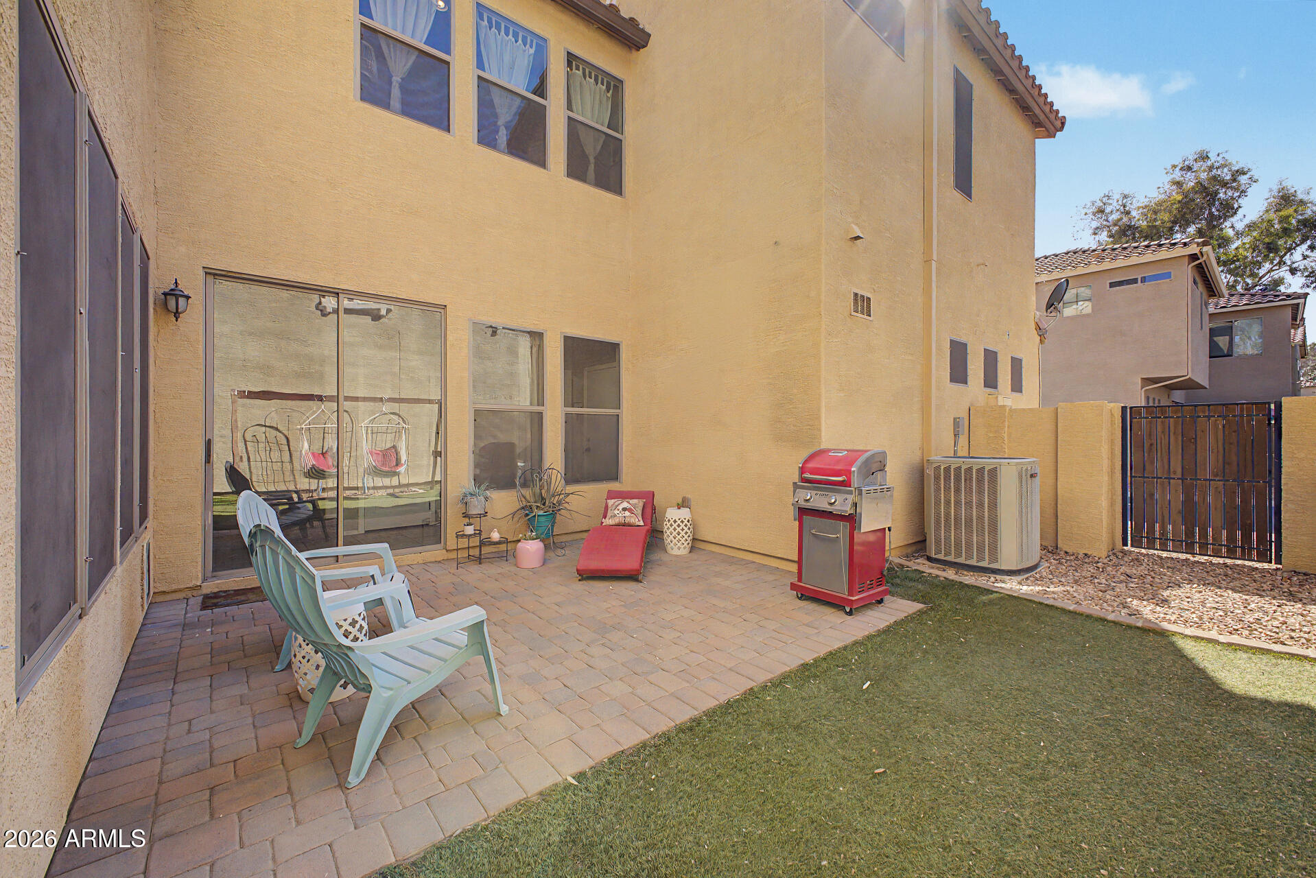 3467 South Bandit Road Gilbert, AZ 85297 - Photo 21 of 49 outside with pavered patio