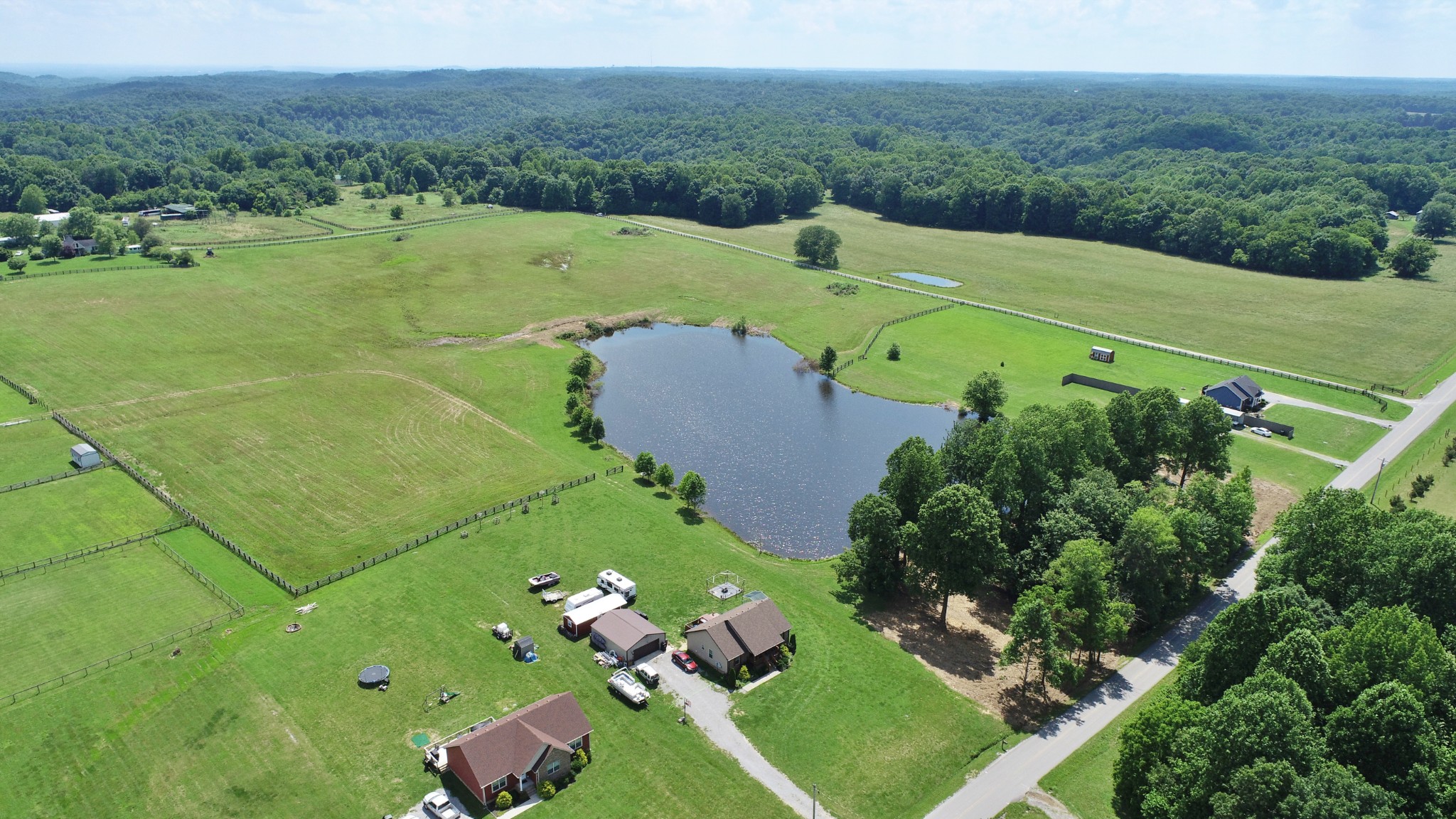 1 Womack Road Portland, TN 37148 - Photo 7 of 16 an aerial view of a house with outdoor space