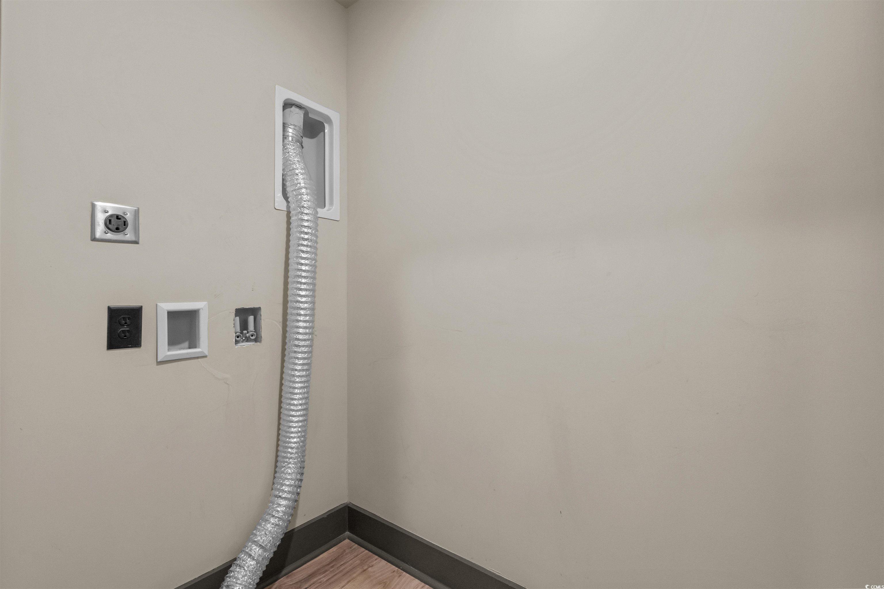 80 Shady Oak Lane Murrells Inlet, SC 29576 - Photo 24 of 31 Laundry view of baseboards