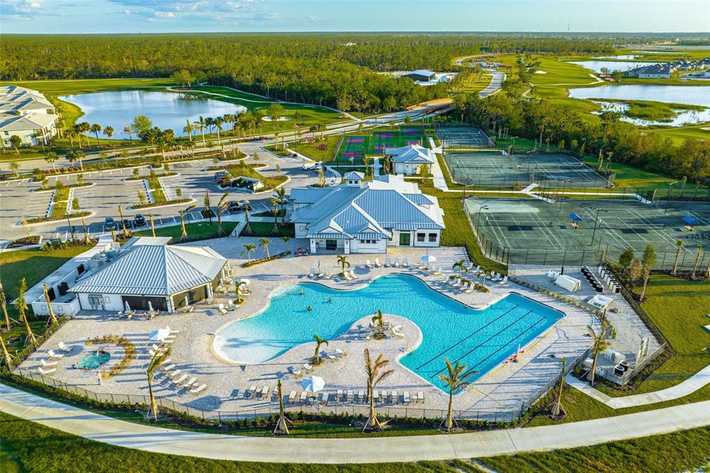 14186 Poppy Fld Loop, Unit 4911 Punta Gorda, FL 33955 - Photo 7 of 48 an aerial view of a house with a ocean view