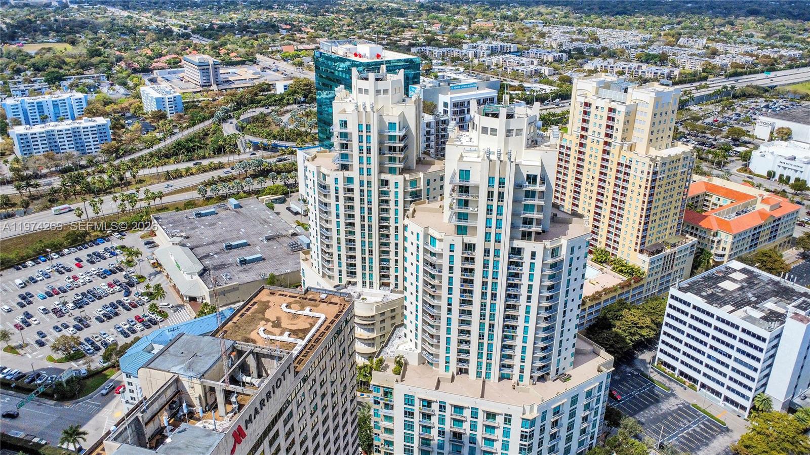 9066 Southwest 73rd Court, Unit 203 Miami, FL 33156 - Photo 3 of 28 a city view