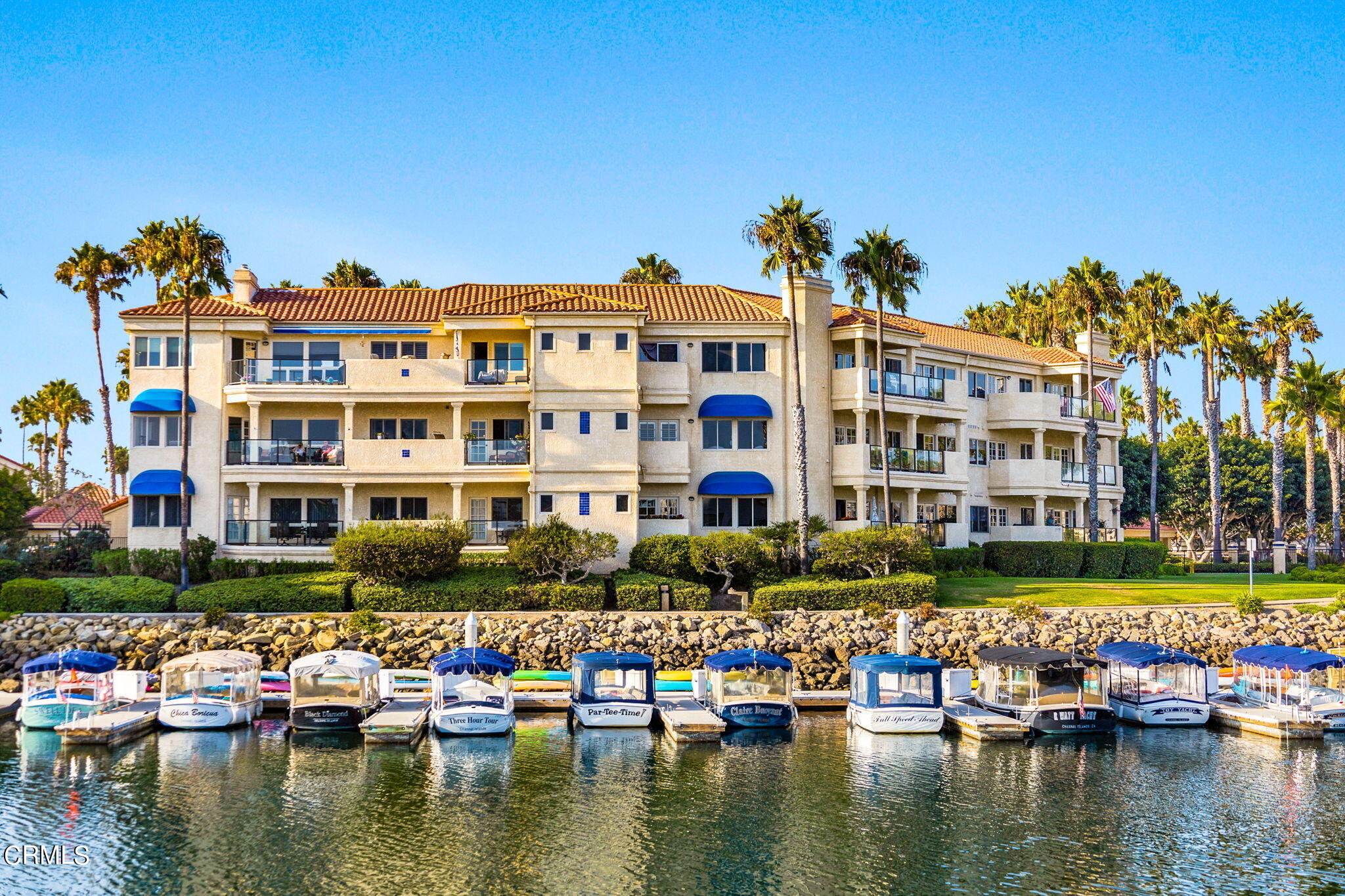 a view of houses with water view